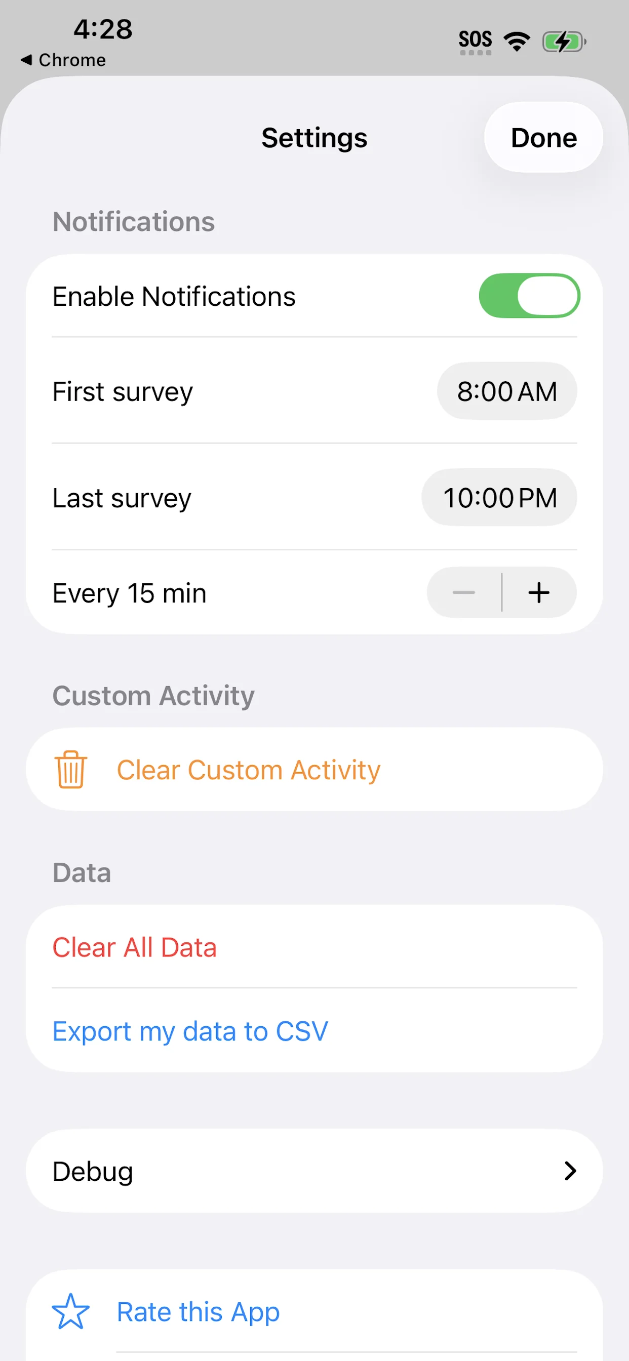 Powerful Settings