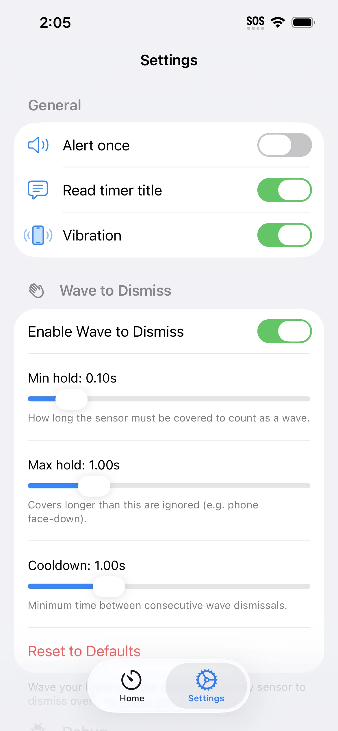 Powerful Settings